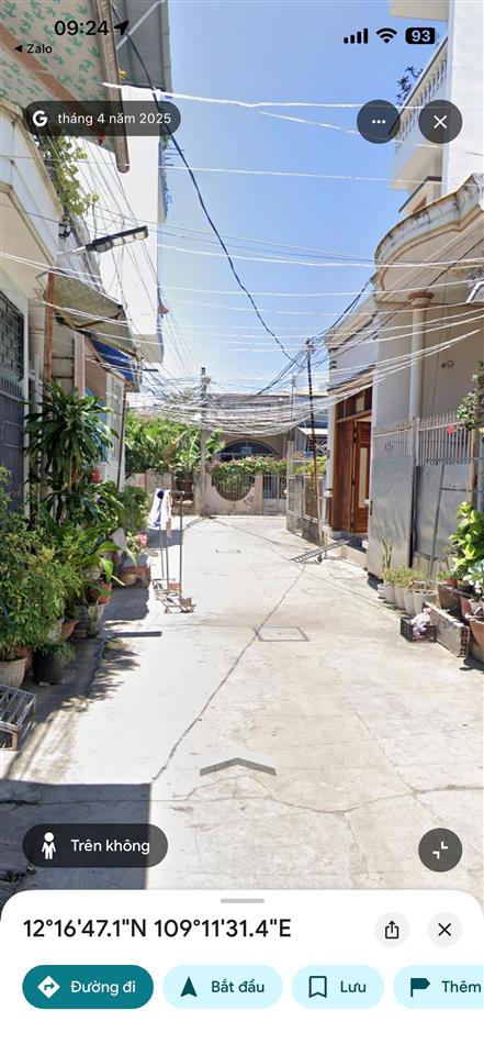 Đất gần chợ vĩnh hải  gần đường 2/4  chỉ 5,35 tỷ