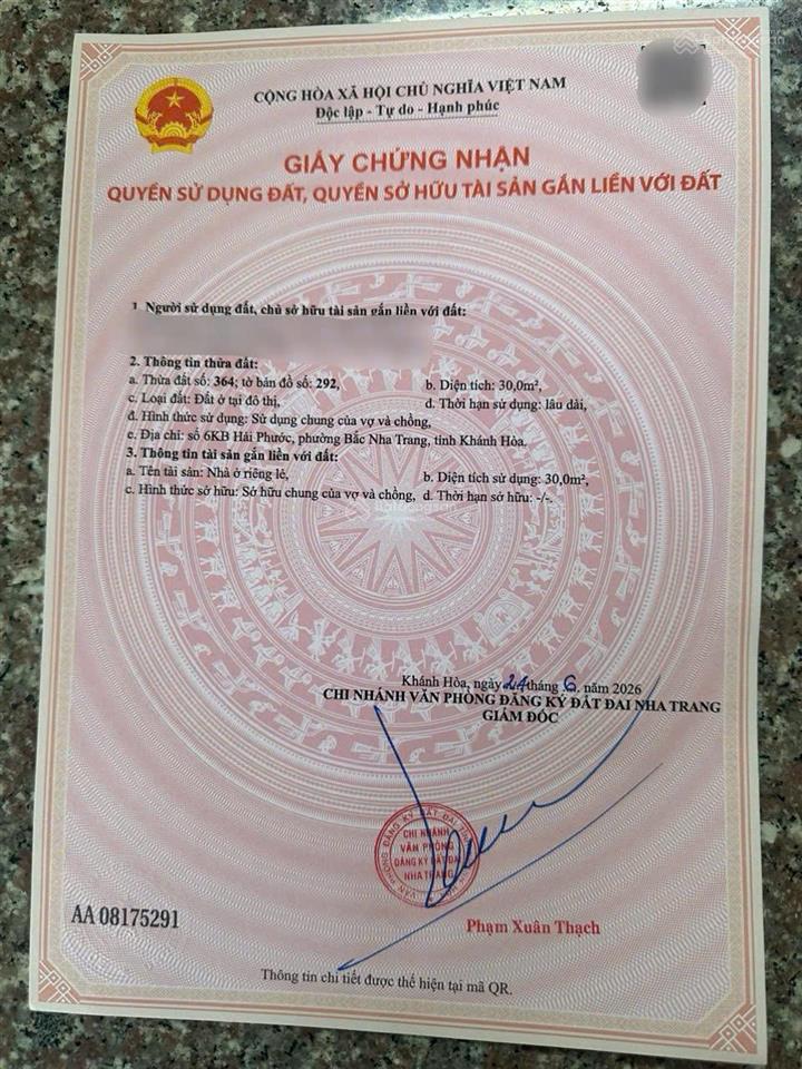 Nhà mặt tiền kinh doanh đường phạm văn đồng  nha trang  đang có dòng tiền kinh doanh