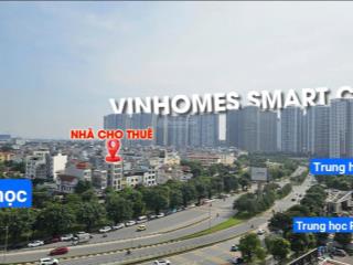 Cho thuê nhà mặt phố tây mỗ 7 tầng có thang máy, gần vinhomes smart city