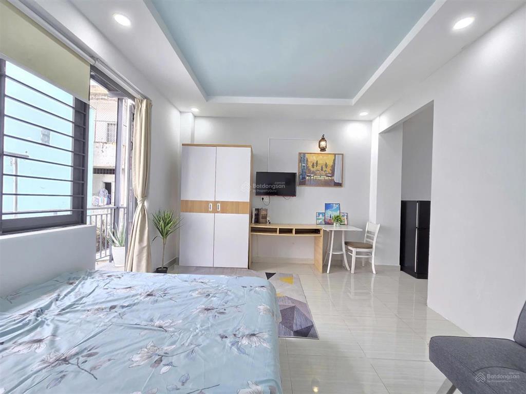 Căn hộ 1pn+ ban công full nt, ngay chợ tân định