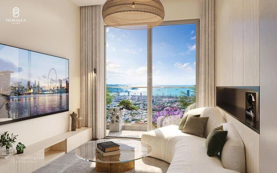 2pn rẻ nhất peninsula đà nẵng chỉ 3,7 tỷ, 62m2, ban công hướng đông mát mẻ. thanh toán theo tiến độ