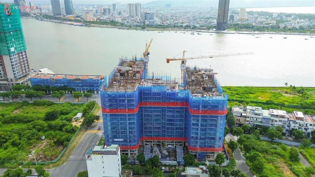 2pn rẻ nhất peninsula đà nẵng chỉ 3,7 tỷ, 62m2, ban công hướng đông mát mẻ. thanh toán theo tiến độ