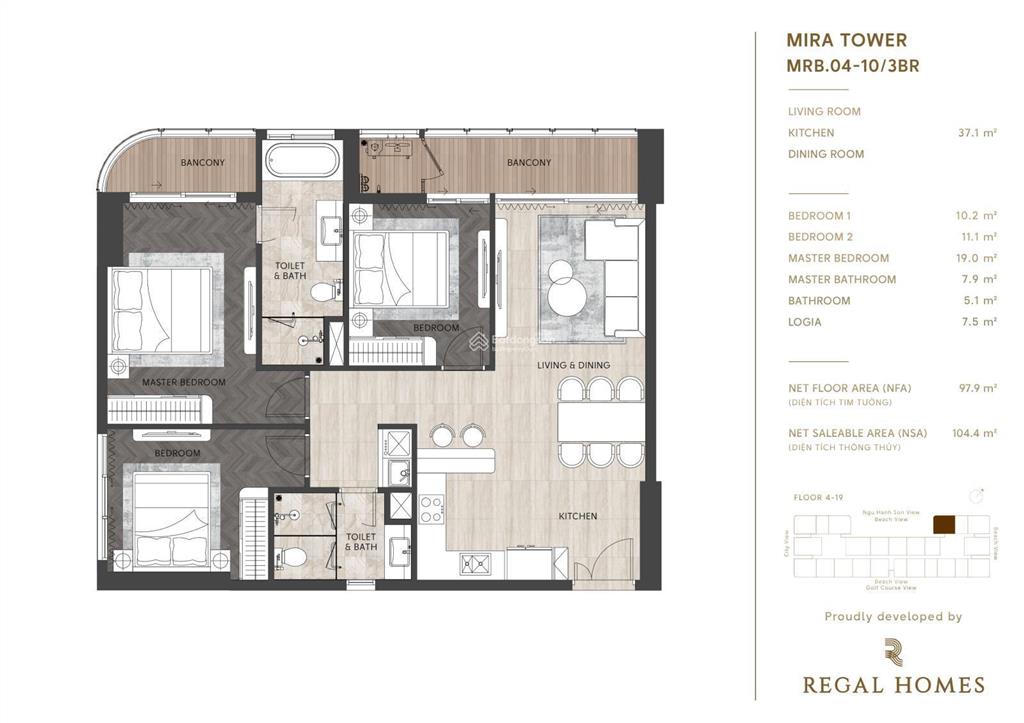 Sốc thị trường  regal complex chuẩn 5*  thanh toán 1%/lần  vào ở đẳng cấp trả tiền nhẹ như không