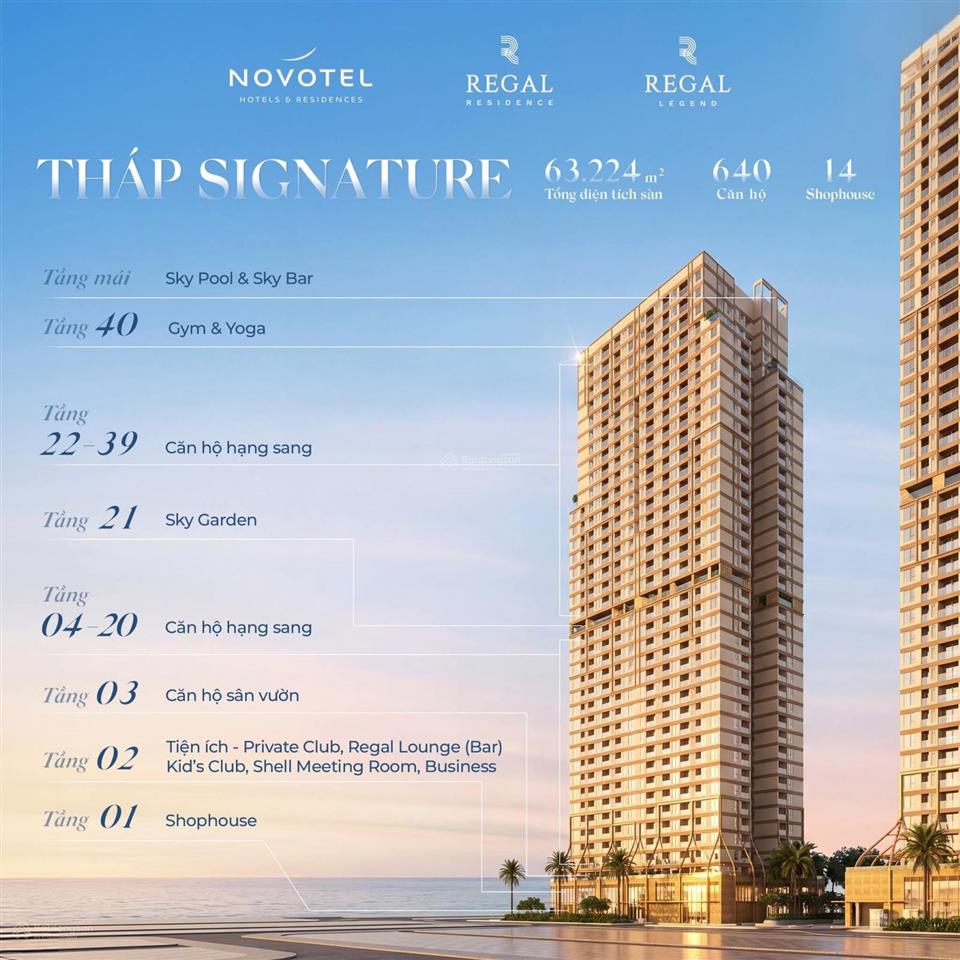 Hot chỉ từ 237 triệu sở hữu căn hộ biển võ nguyên giáp  regal residence signature  regal legend