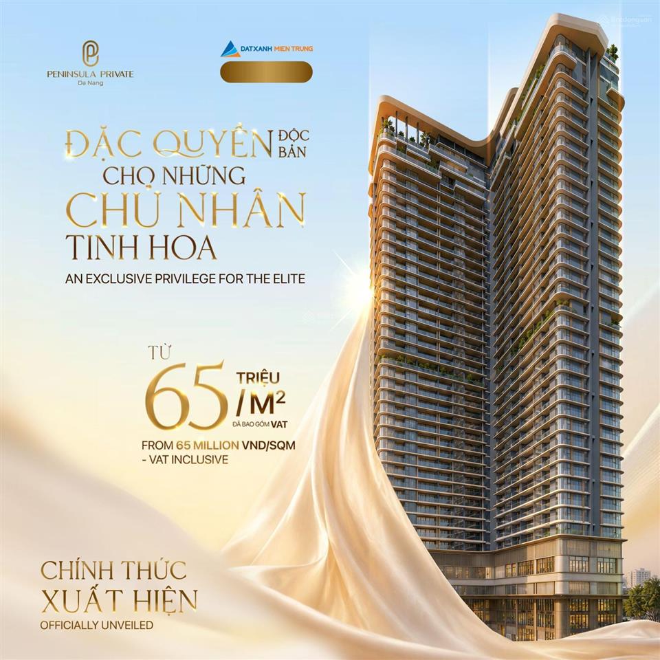 Chỉ 1,4 tỷ sở hữu căn 72m2 2pn peninsula private đà nẵng  cạnh lotte mart  vay 0% 2 năm