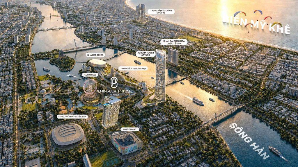630tr (tương đương 30%) tháp peninsula private mức giá tốt ra mắt liền kề đà nẵng down town