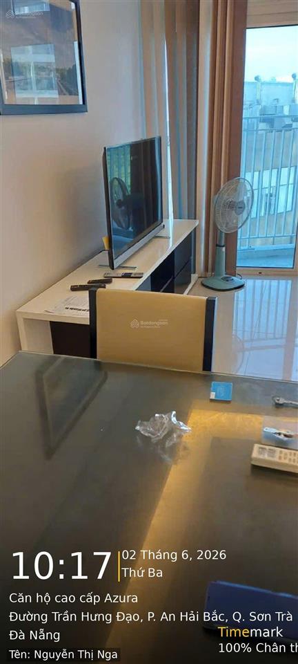 Bán căn hộ cao cấp azura đà nẵng 65.3m2  1pn hướng đông nam  giá 5.2 tỷ (có thương lượng)