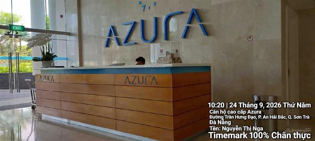 Bán căn hộ cao cấp azura đà nẵng 65.3m2  1pn hướng đông nam  giá 5.2 tỷ (có thương lượng)