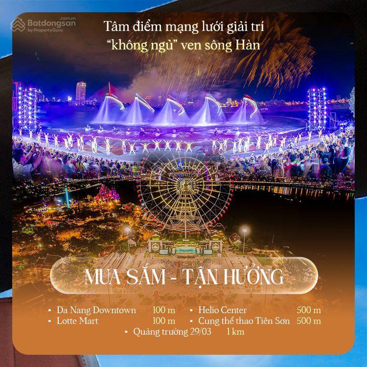 [f0 cđt] peninsula private đà nẵng  tháp 150m view sông hàn  nhận booking 50tr  ck đến 17%