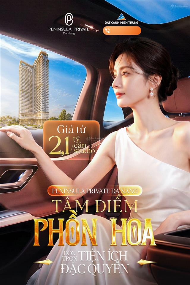 [f0 cđt] peninsula private đà nẵng  tháp 150m view sông hàn  nhận booking 50tr  ck đến 17%
