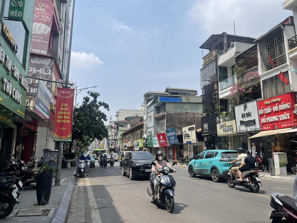 (gấp) bán nhà kinh doanh mặt phố bạch mai  hai bà trưng, vỉa hè, 40m2 x 6 tầng, mt 5.2m, 32 tỷ