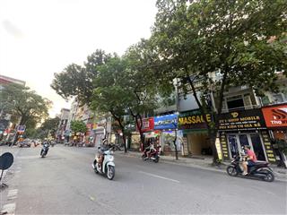 Bán mảnh đất đẹp ngõ 61 phố lạc trung, ô tô tránh, vỉa hè, xây tòa nhà, 132m2, mặt tiền 9m, 56 tỷ