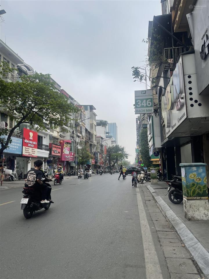 (giảm ~11 tỷ) bán gấp nhà mặt phố bạch mai  hai bà trưng, vỉa hè, 114m2 x 7 tầng thang máy, 59 tỷ