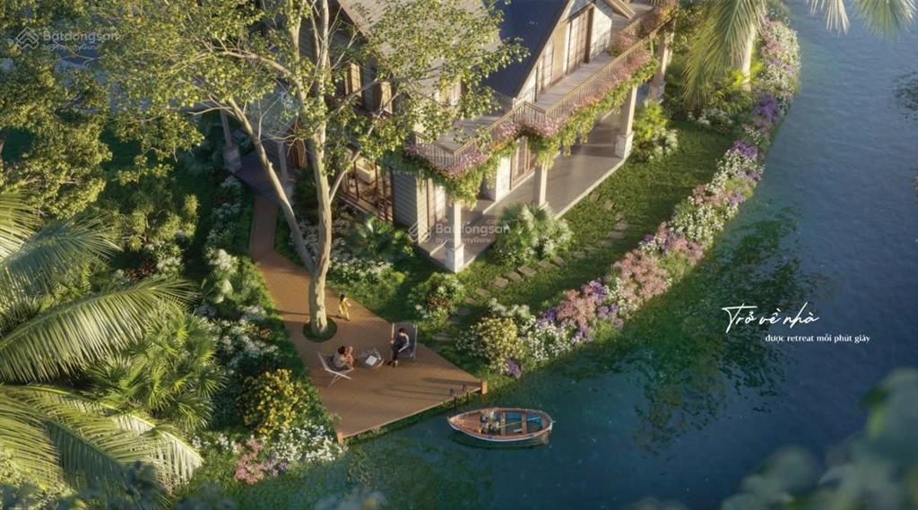 Căn đơn lập giá cđt có mặt nước rộng nhất biệt thự đảo