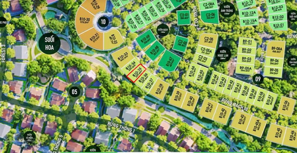 Biệt thự rừng có hầm suối hoa, chỉ thanh toán 2,06 tỷ