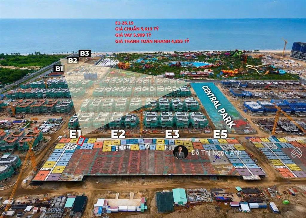 Hiếm căn hộ 1pn+ view sunworld tầng cao ngắm pháo hoa và biển
