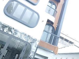 Cách 30m ra mt đường phan huy ích  gần emart 2 dt 78m2, ngang 5,5m kc 4 tầng  5pn  shr  7,2 tỷ