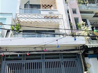 Quang trung  ngay chợ hạnh thông tây gò vấp hẻm xe hơi đậu cửa 52m2 (413m)  4tầng btct