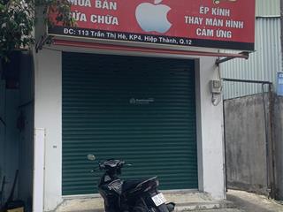 Mặt tiền kinh doanh trần thị hè gần hiệp thành city, q12 dt 5 x 20  giá 8,2 tỷ