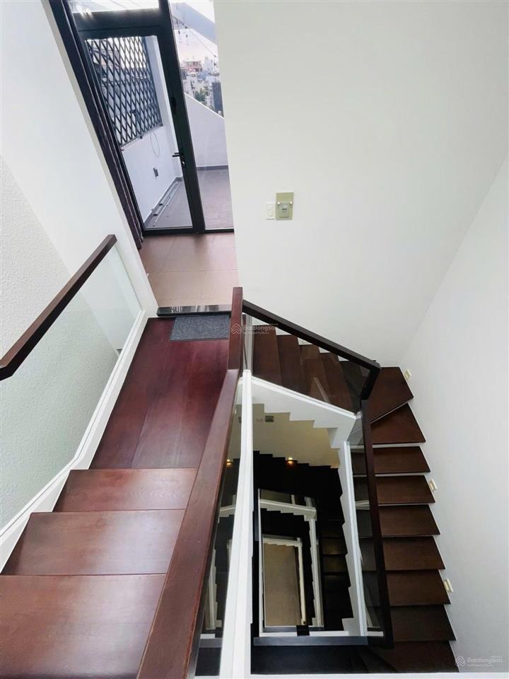 Nhà mới đẹp  đường số 30 gần chợ ân nhơn gv  đ nhựa xe hơi ngủ trong nhà  dtsd 250m2  5 tầng