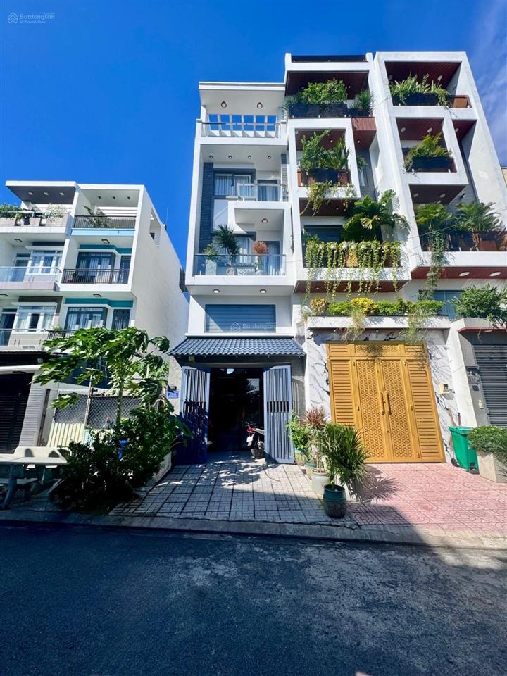 Nhà đẹp đường tô ngọc vân gv  đường nhựa 10m  5 tầng 4 pn sân thượng dt 72m²  giá 7,3 tỷ tl