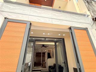 Nhà 3 tầng tt đường phan văn trị gv  dtsd 105m2  30m ra mt  shr  giá 6,55 tỷ tl