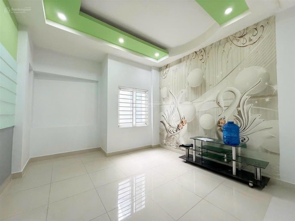 Hơn 5 tỷ tl  q12 gần hiệp thành city  hẻm trải nhựa 5m 4 tầng btct 60m² sổ vuông a4  giá 5,7 tỷ