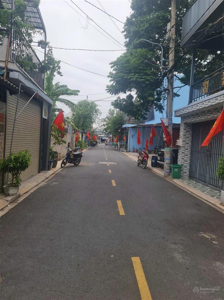 Hơn 5 tỷ tl  q12 gần hiệp thành city  hẻm trải nhựa 5m 4 tầng btct 60m² sổ vuông a4  giá 5,7 tỷ