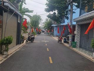 Hơn 5 tỷ tl  q12 gần hiệp thành city  hẻm trải nhựa 5m 4 tầng btct 60m² sổ vuông a4  giá 5,7 tỷ