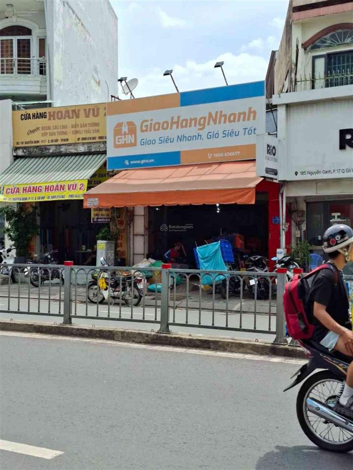 Nhà mt kd đường nguyễn oanh gv  vị trí đẹp ngay cityland và lottemart  dt 87m2  11,9 tỷ tl