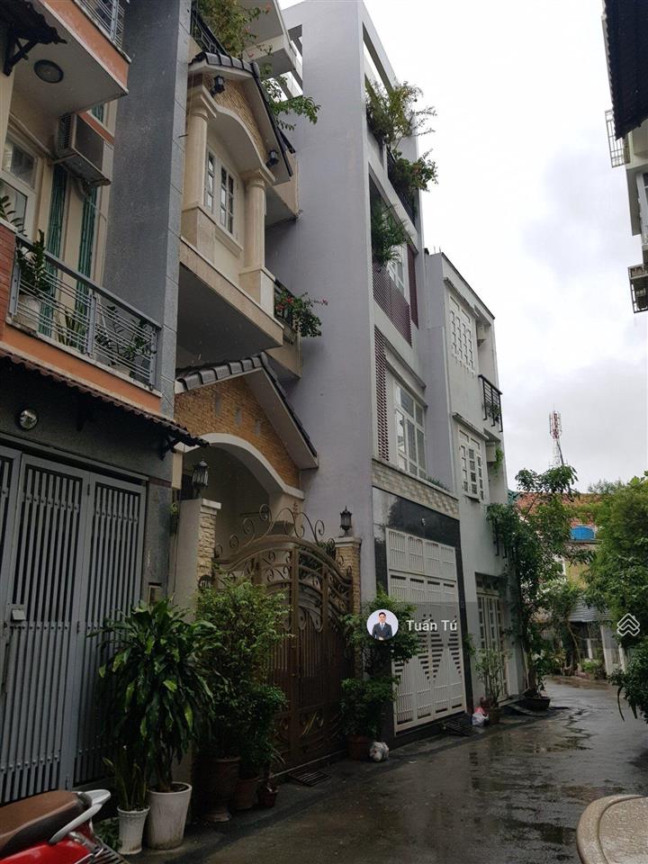 Bán nhà 4 tầng hẻm xe hơi nơ trang long p13 bình thạnh  4x20m  4 tầng  chỉ 9,5 tỷ tl