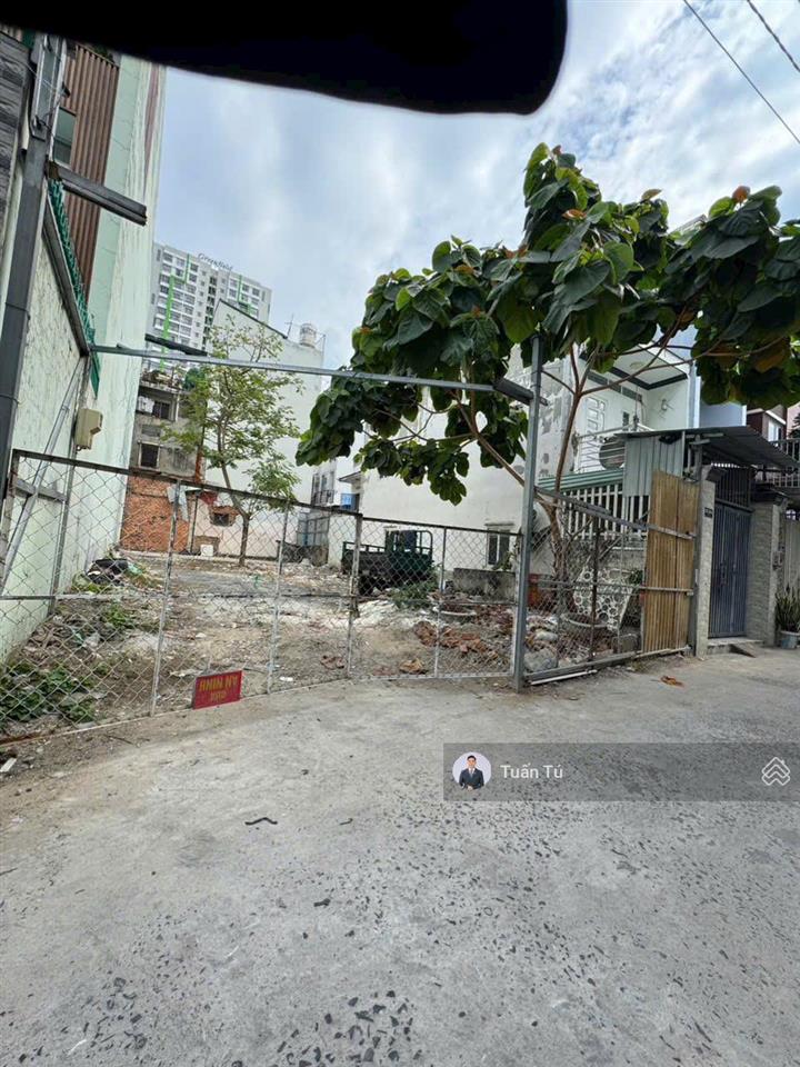 Bán đất ngay sát mặt tiền rạch xuyên tâm, nguyễn xí, p13 bình thạnh  40m2  xe hơi vào nhà