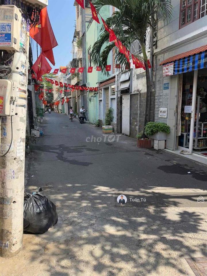 Bán nhà bùi đình túy p12 bt 6x16m  97m2  hẻm xe tải  cạnh ngay rạch xuyên tâm  xm hầm 5 tầng