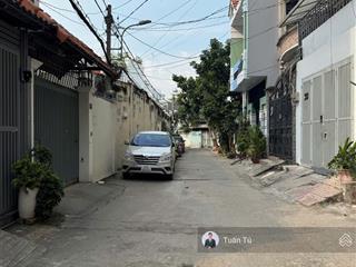 Bán nhà cấp 4 hẻm tải tránh nơ trang long, p13 bình thạnh  4,91x25m xây cao tầng  gần mặt tiền