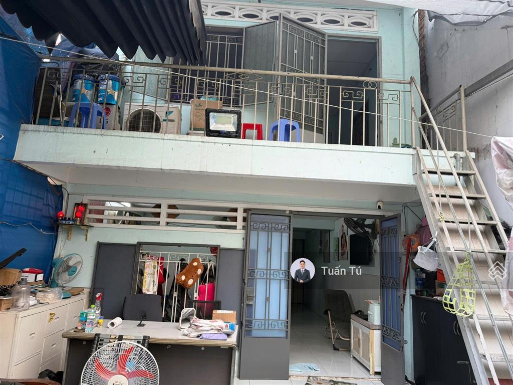 Bán nhà cấp 4 hẻm tải tránh nơ trang long, p13 bình thạnh  4,91x25m xây cao tầng  gần mặt tiền