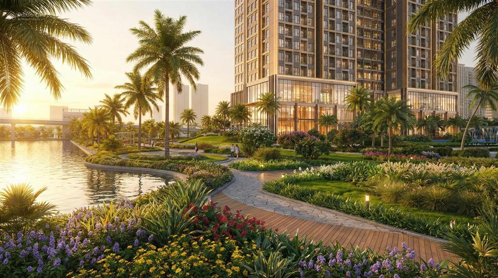 Căn hộ cao cấp gold park bắc ninh giá đầu 4xtr/m2, mỗi ngày thức dậy với tầm nhìn 3 hồ điều hòa