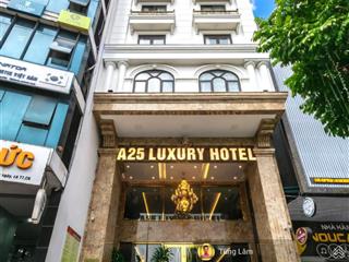 Bán khách sạn 16 miếu đầm, 3 mặt tiền, thu nhập khoán 550tr/th, view công trình quốc tế marriot