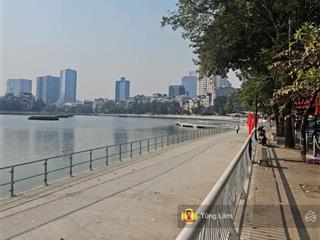 Biệt thự mặt hồ 48 mai anh tuấn. 2 mặt tiền rộng lớn 9m & 15m, dt 307m2 sổ đỏ