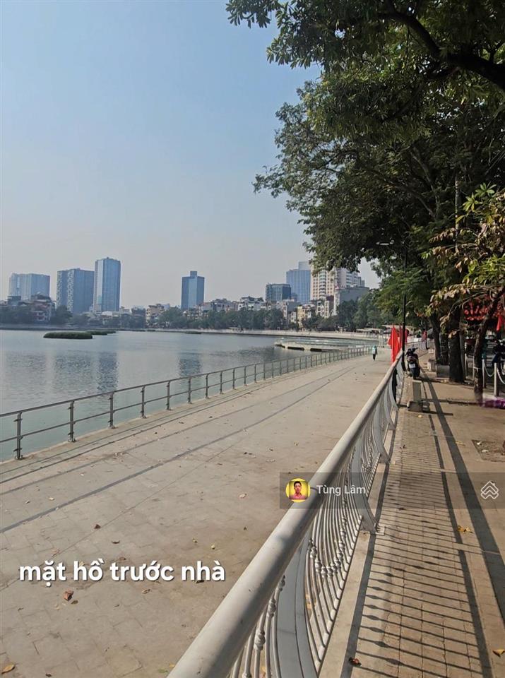 Biệt thự mặt hồ 48 mai anh tuấn. dt 307m2  mt 9m & 15m, giá 162 tỷ