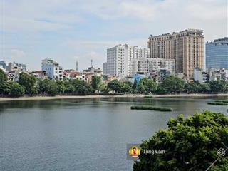 176 mai anh tuấn  mặt tiền 10m  lô góc  mặt hồ hoàng cầu. tùng lâm bđs chiến lược