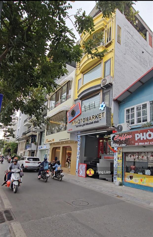 Nhật chiêu  vệ hồ, trực diện hồ tây, 6 tầng có hầm thang máy, mt 5m, gần 2 con rồng