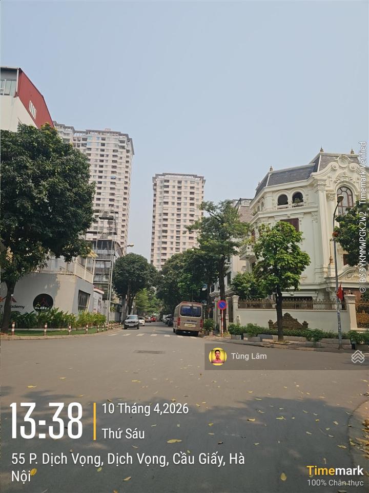 Ảnh thật  mp thọ tháp, view thoáng, vỉa hè rộng, mặt tiền 14m