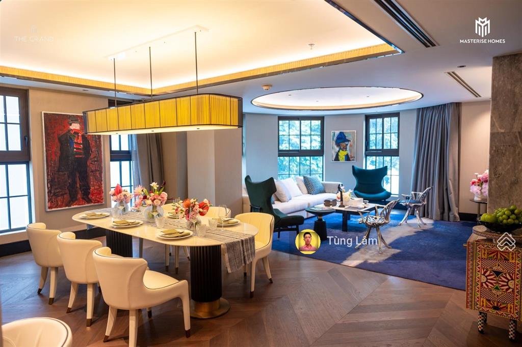 Bán 0401, the grand hanoi, 151m2, 3 phòng ngủ, ban công nhìn ra hàng bài, sổ đỏ lâu dài