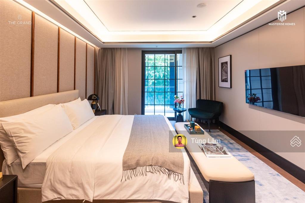 Bán 0401, the grand hanoi, 151m2, 3 phòng ngủ, ban công nhìn ra hàng bài, sổ đỏ lâu dài