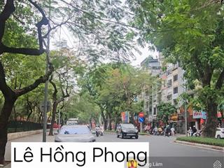 Trung tâm quyền lực  mp lê hồng phong, mặt tiền 6m, đối diện lăng bác