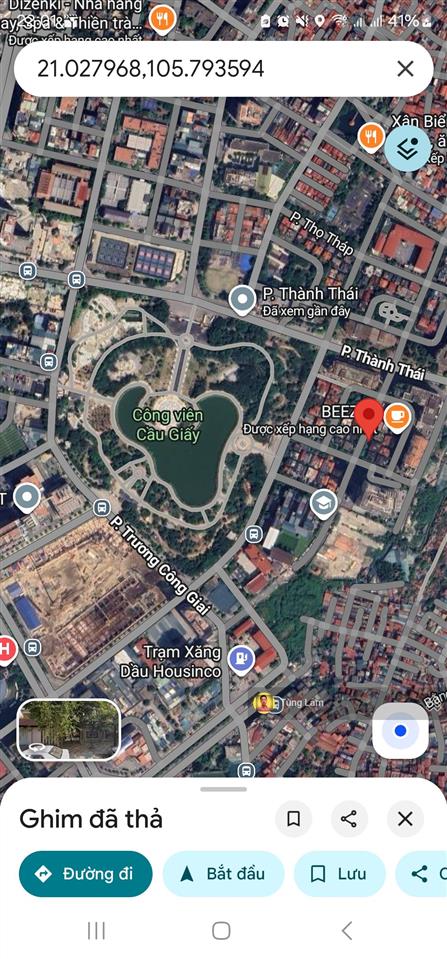 Mặt tiền 14m  bt vip mặt ngõ 2 thành thái, đa dạng ngành nghề