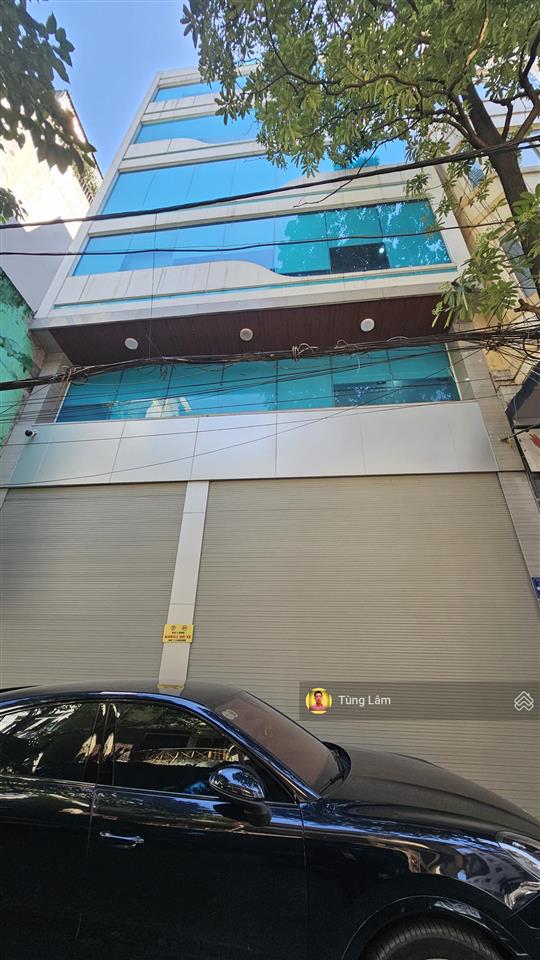 Building khu ngụy như kon tum, mt 7.7m, 7 tầng có hầm thang máy xịn, cho thuê 1 tỷ/năm