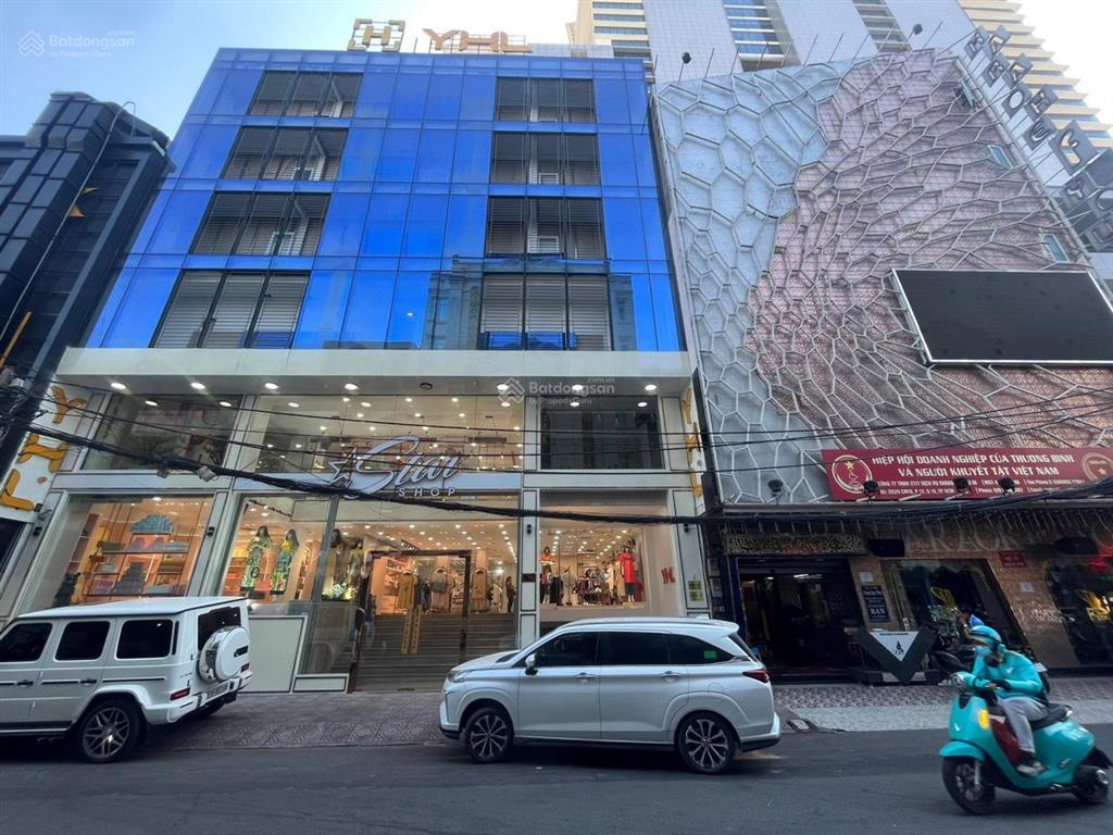 Tòa nhà mt hoàng hoa thám, bình thạnh  12x30m  hầm 9 tầng  hđt 400 triệu  giá 115 tỷ