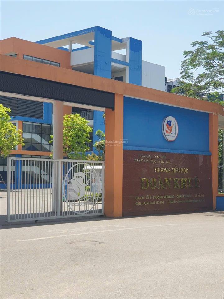 Chính chủ bán đất việt hưng 65m2, mt 5m, hai thoáng, cạnh trường học, chợ công viên  nhỉnh 10 tỷ