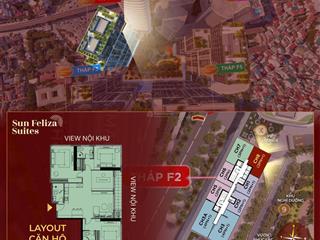 Bán căn hộ feliza tòa f2 vip nhất dự án